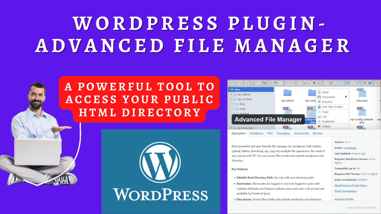 file manager advanced wordpress plugin