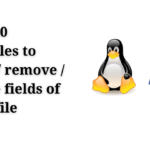Awk – Top 10 examples to insert / remove / update fields of a CSV file