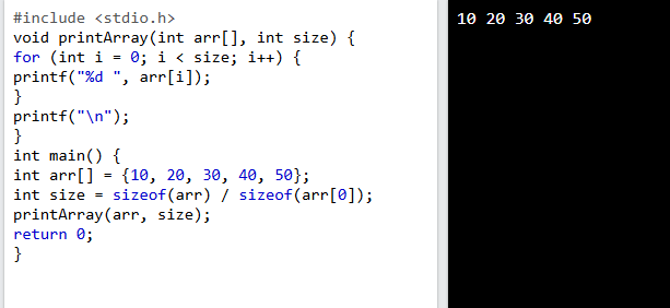 Array in C