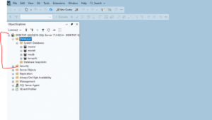 How to set up SQL Server Management Studio (SSMS).
